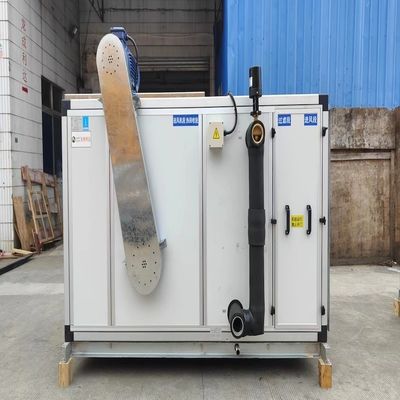 কম গোলমাল 1500CMH বিশুদ্ধ জল তাপ পুনরুদ্ধার ইউনিট AHU এয়ার কন্ডিশনার