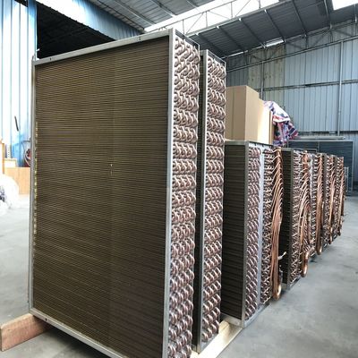 নিম্ন শক্তি খরচ HVAC সিস্টেম বায়ু হ্যান্ডলিং ইউনিট ব্যবহার তাপ এক্সচেঞ্জার বাষ্পীভবন