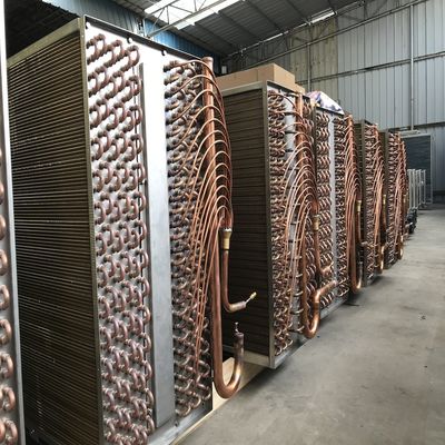 নিম্ন শক্তি খরচ HVAC সিস্টেম বায়ু হ্যান্ডলিং ইউনিট ব্যবহার তাপ এক্সচেঞ্জার বাষ্পীভবন