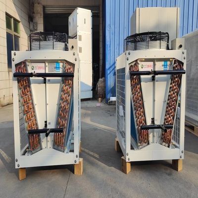 কপার টিউব অ্যালুমিনিয়াম ফিন শুকনো এয়ার কুলার ডেটা সেন্টার নিমজ্জন শীতল জন্য