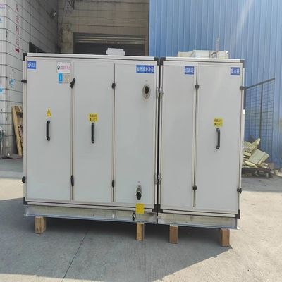5000-10000m3/H শিল্প বায়ু বিশুদ্ধকরণ ঠান্ডা জল বায়ু মন্ত্রিসভা AHU হ্যান্ডলিং ইউনিট