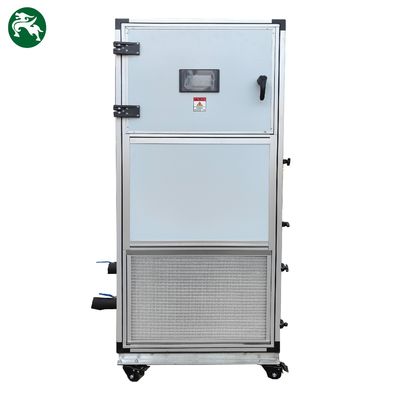 জল শীতল বায়ু হ্যান্ডলার ইউনিট HVAC সহ চাকা সহ সরানো সহজ