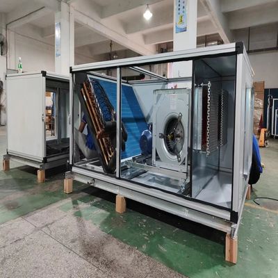 10HP 20HP 30HP এয়ার কুলড ডাইরেক্ট এক্সপেনশন সিঙ্গল কুলিং এএইচইউ ফার্মাসিউটিক্যাল ইন্ডাস্ট্রিতে ব্যবহৃত ক্লিন রুমের জন্য