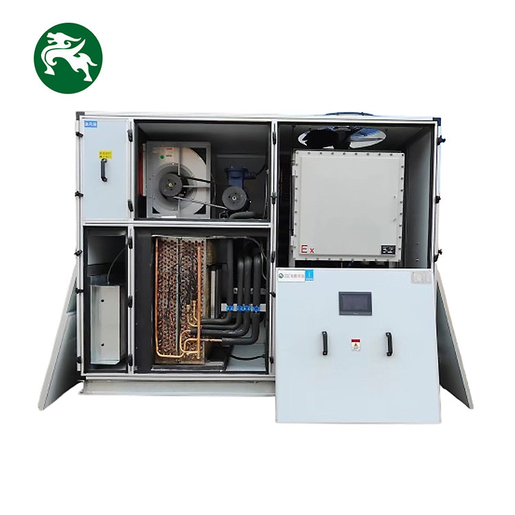 বাণিজ্যিক ভারী দায়িত্ব বুদ্ধিমত্তা তাজা বাতাস HVAC ছাদ প্যাকেজ ইউনিট শীতল কয়েল সঙ্গে সব এক