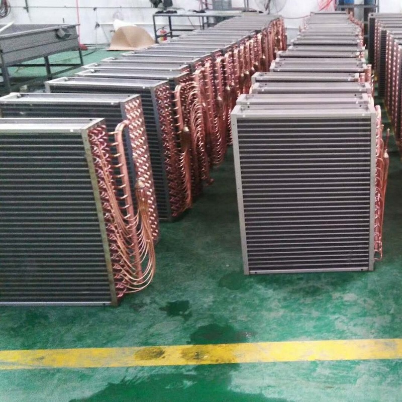 নিম্ন শক্তি খরচ HVAC সিস্টেম বায়ু হ্যান্ডলিং ইউনিট ব্যবহার তাপ এক্সচেঞ্জার বাষ্পীভবন