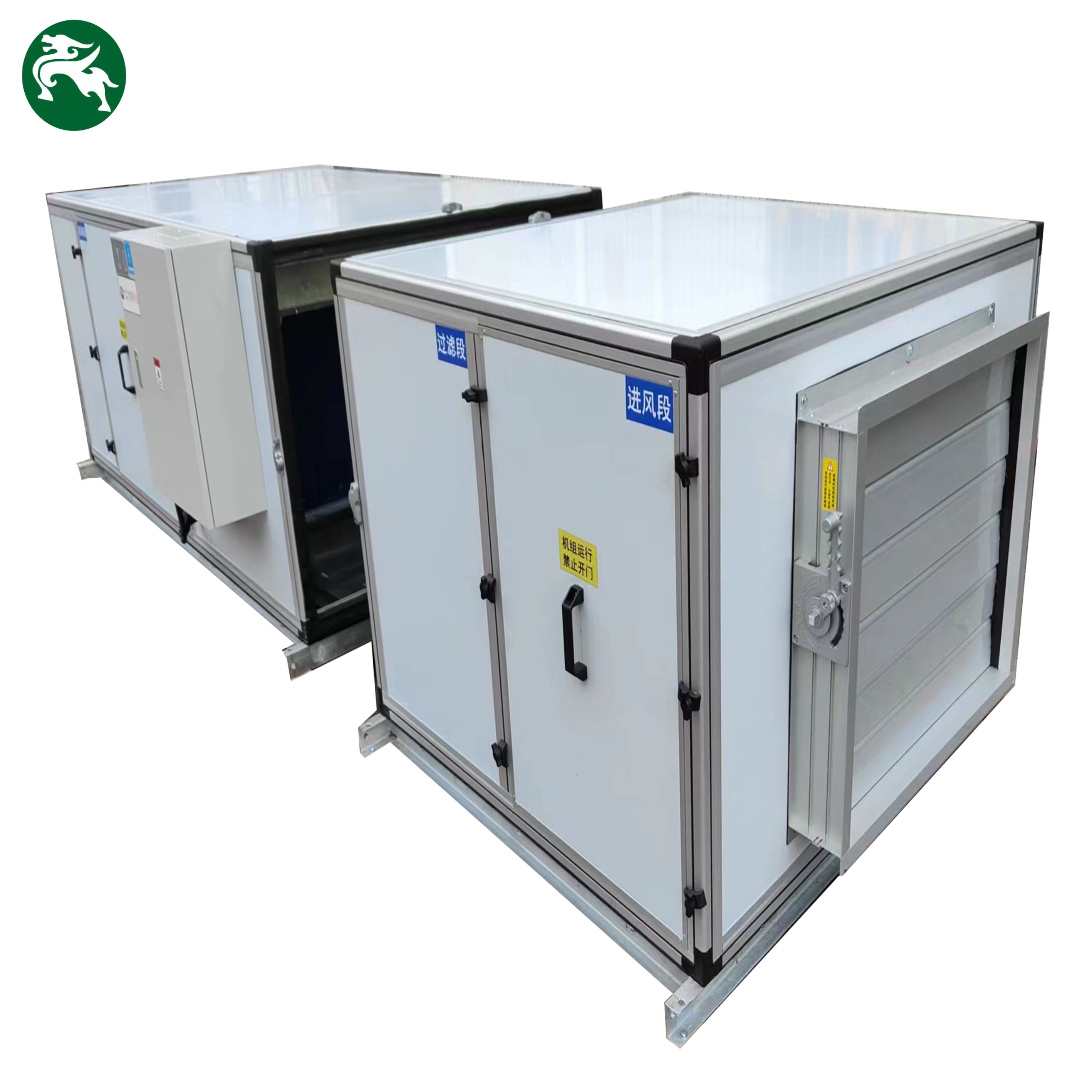 10HP 20HP 30HP এয়ার কুলড ডাইরেক্ট এক্সপেনশন সিঙ্গল কুলিং এএইচইউ ফার্মাসিউটিক্যাল ইন্ডাস্ট্রিতে ব্যবহৃত ক্লিন রুমের জন্য